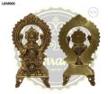 9.5 Inches Brass Goddess Lakshmi Statue