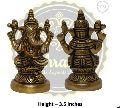 3.5 Inches Lord Ganesha Brass Statue