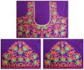 purple blouse for saree