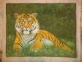 Tiger Cloth Paintings