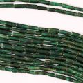 Jaico Pipe Natural Gem Stone Green 90 cts Gemstone Beads