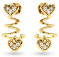 Women Diamond Gold Earring