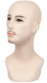 Plastic male head mannequin
