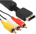 Yellow White Red & Black Audio Video Cable