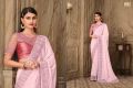 TFH Pink Embroidered classic silk saree