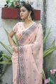Available in Many Colors Silk embroidered work sarees