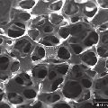 Nanochemazone glassy carbon foam