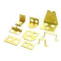 Square Golden New Polished Natural brass cable gland plate