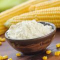 White Organic maize flour