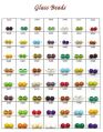 Available in Different Color Round Glass Beads