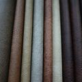 Plain pu leather fabric