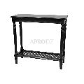 Rectangular Console Table with Cane Work
