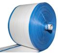 Polypropylene White &amp;amp; Blue Fabric Roll
