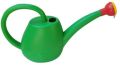 Rectangular Square Green Plain Coated plastic watering can