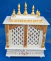 Golden White Wooden Temple