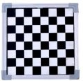 Square Brown Printed Wood Finished SuziKi BLACK AND WHITE BROWN AND CREAM Suzuki Tables Wooden Chess Board