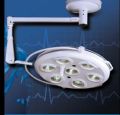 Single Dome Ceiling Mounted 7 Lamp Operation Theatre Lights