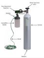 portable oxygen cylinder kit
