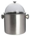 Stainless Steel Silver Plain ice cream container
