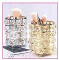 Silver & Golden Plain Polished Xpress Pro crystal brush holder