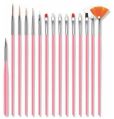 Xpress Pro Nail Art Brushes Set