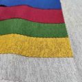 Multicolor Plain messi dyed polyester fabric