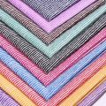 Cotton Lycra Multicolor Striped multi lining lycra fabric