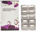 Omega-3 Fatty Acids Lutein Astaxanthine Vitamin B12 Iron Minerals Tablets
