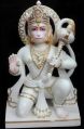 Marble Hanuman Ji White Statue