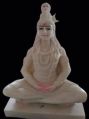 White Marble Lord Shiva Statue