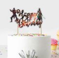 Mortal Kombat the Ultimate Happy Birthday Cake Topper