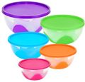 Plastic Mixing Bowl with Lid