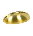 214 Brass Drawer Cup Pull