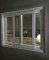 White UPVCFrame 3 track mosquito mesh upvc sliding window