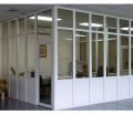 White UPVCFrame upvc fixed partition door