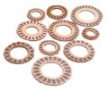 Round Polished copper submersible rings