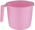 Plain Swati pink plastic mug