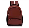 Fancy PU Non Leather Brown Plain backpack bags