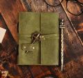 Premium Finished Leather Journal With Key Closure