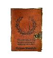 Premium Leather Embossed Journal With Closure