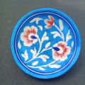Heritage India /Blue Pottery Wall Hanging Plates Size 4&amp;quot; Inches BPWHP-001