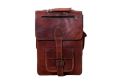 Leather School Laptop Bag