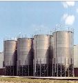 Metal Polished K H SYSTEMS industrial storage silos
