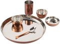 Rose Gold Copper Dinner Set