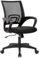 Polyester Black office revolving chair
