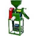 Heavy tach Copper 2.2KW Electric Green single phase semi automatic mini rice mill