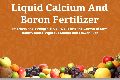 Concentrated Liquid Calcium and Boron Fertilizer