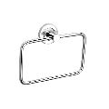 SS Heavy Solid Concealed Square Towel Ring