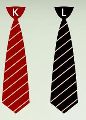 One Colored Line School Tie