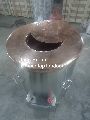 Ss round tandoor with copper top